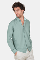 Chemise Voile de Coton Amande