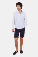 Bermuda coton navy
