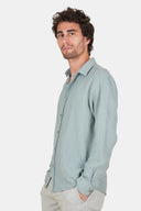 Chemise Gaze de Coton Sauge