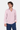 Chemise Gaze de Coton Rayé Rose