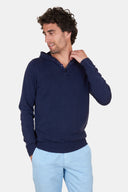 Pull Banias Capuche Marine