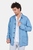 Veste Lin Denim Bleach