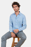 Sky Blue Classic Denim Shirt