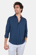Chemise Jersey Marine