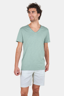 T Shirt Col V Amande