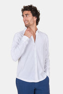 Chemise jersey blanche